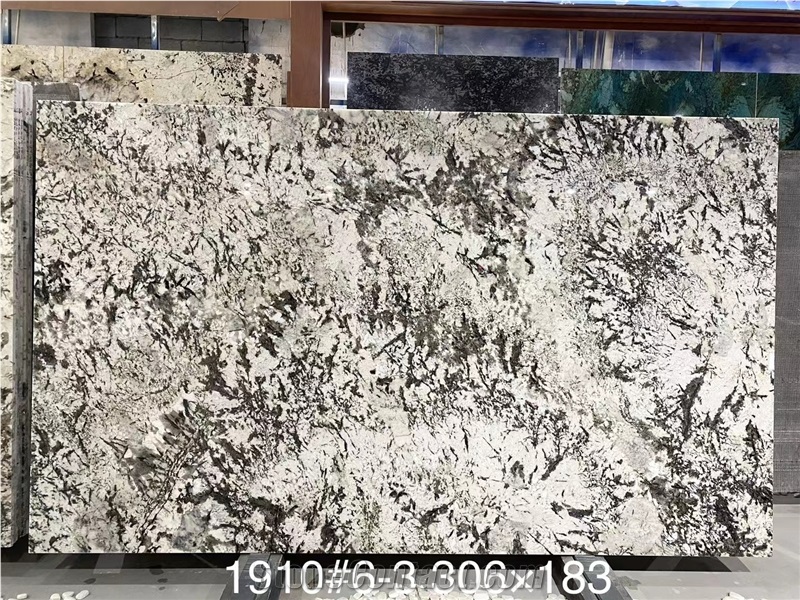 Silver Fox Granite Polished Slabs Tiles