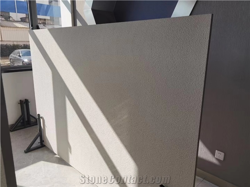 Outdoor Wall Cladding Cement Terrazzo Tile Slab White Grey