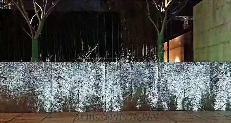 Translucent Cement Terrazzo New Stone Decorative Slab