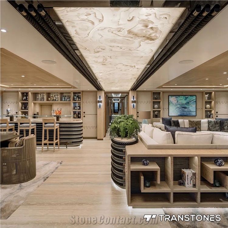 Alabaster Onyx Price Acrylic Shower Wall Panel For Bar Top from China