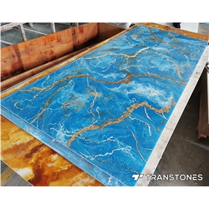 Artificial Onyx Price Backlit Resin Panels Slab