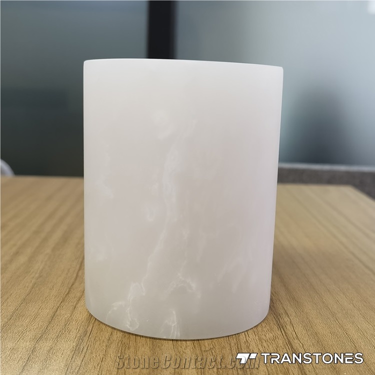Polished Matt Artificial Stone Translucent Onyx Home Decoration Products