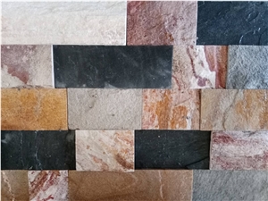 Multicolor Stone Pieces,Gneiss Stone Tiles