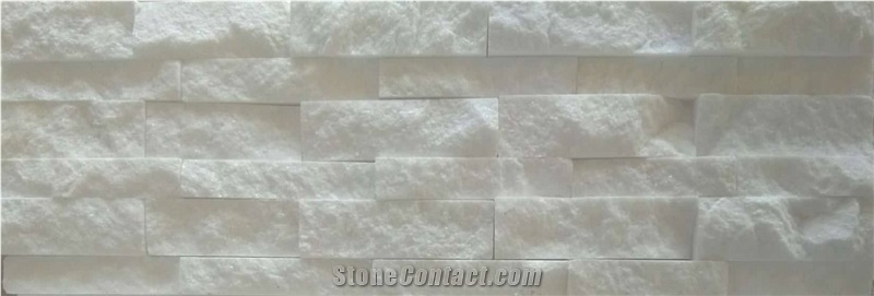White Thasos Marble Wall Cladding Panel