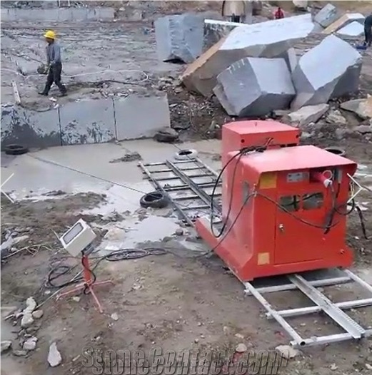 Diamond Wire Saw Machine With Pmsm For Quarry-Quarry Wire Saw Machine