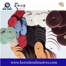 Dry Wet Granite Marble Quartz Polishing Pads 3Step