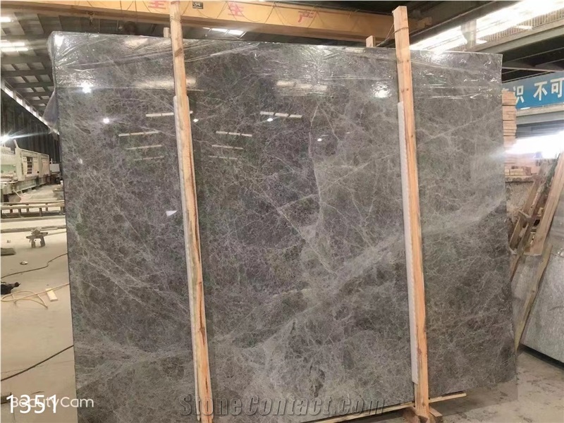 Baltic Gray Marble Afyon Gray  Marble Slab In China Market