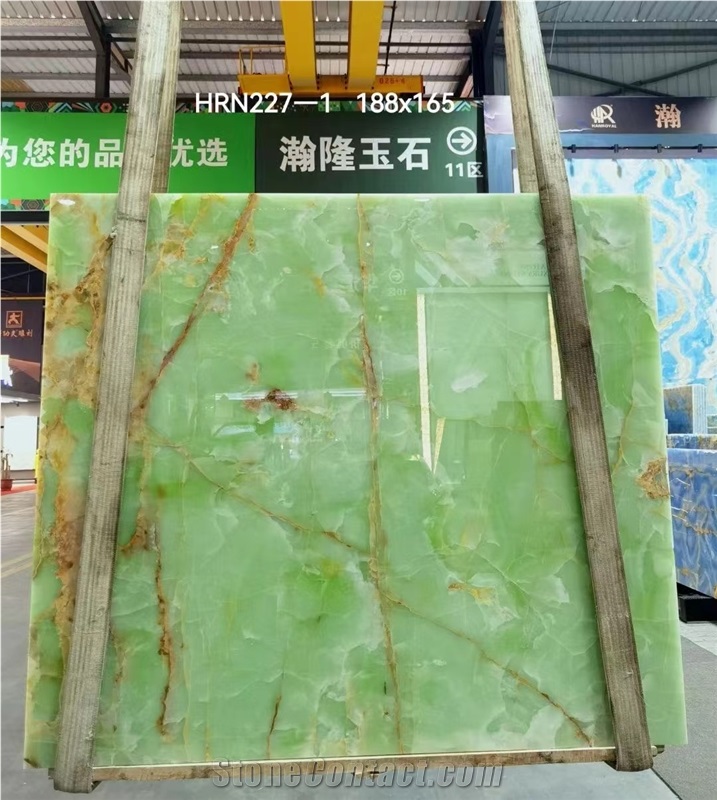 Bolagh Green Onyx Bolaq Onix Slab In China Stone Market