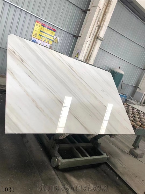China Bianco Esterno Marble Sichuan Diaoke White Slab
