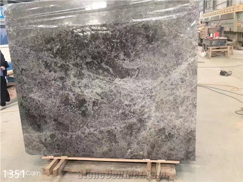 Gray Marble Ash Slab In China Stone Market