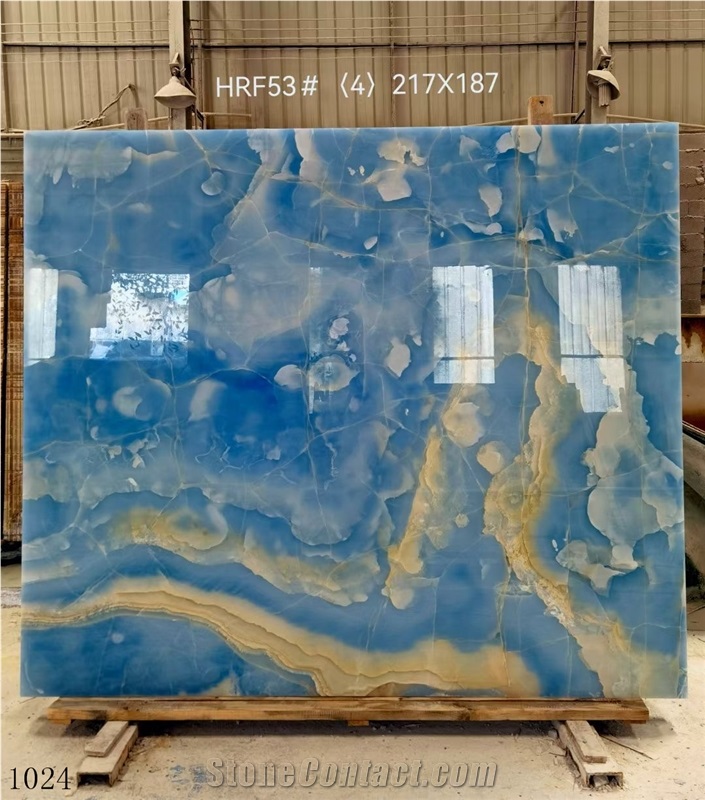 Pakistan Blue Onyx Aqua Gold Onix In China Stone Market