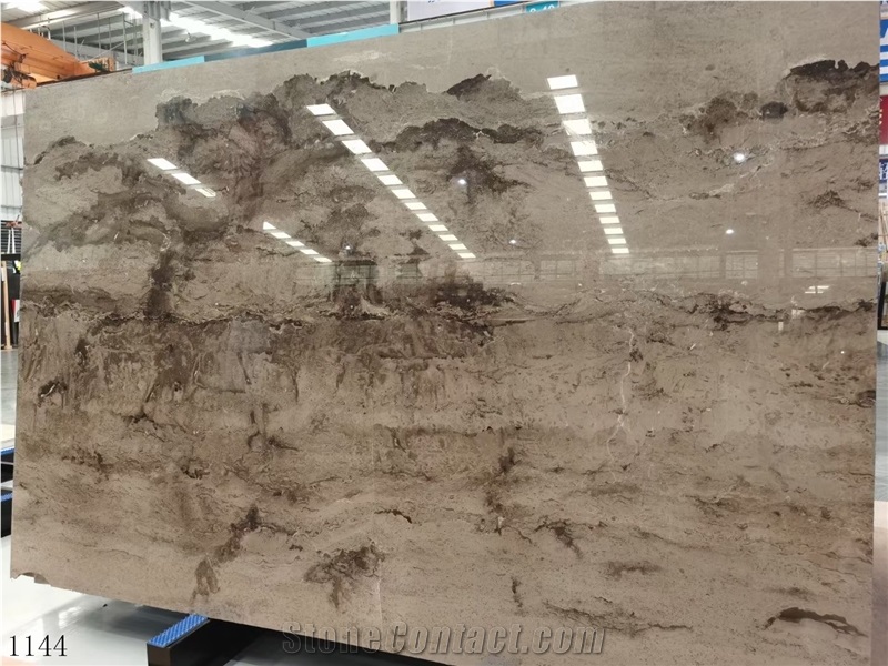 Saint Laurent  Coffee Brown Tiny Marble Slab In China Market
