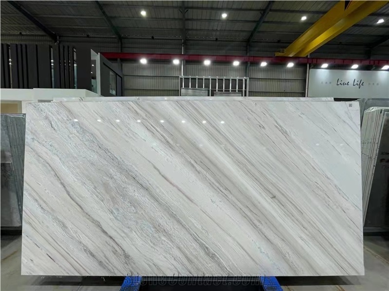 Italy Polished Natural Palissandro Chiaro Marble Tile Slab