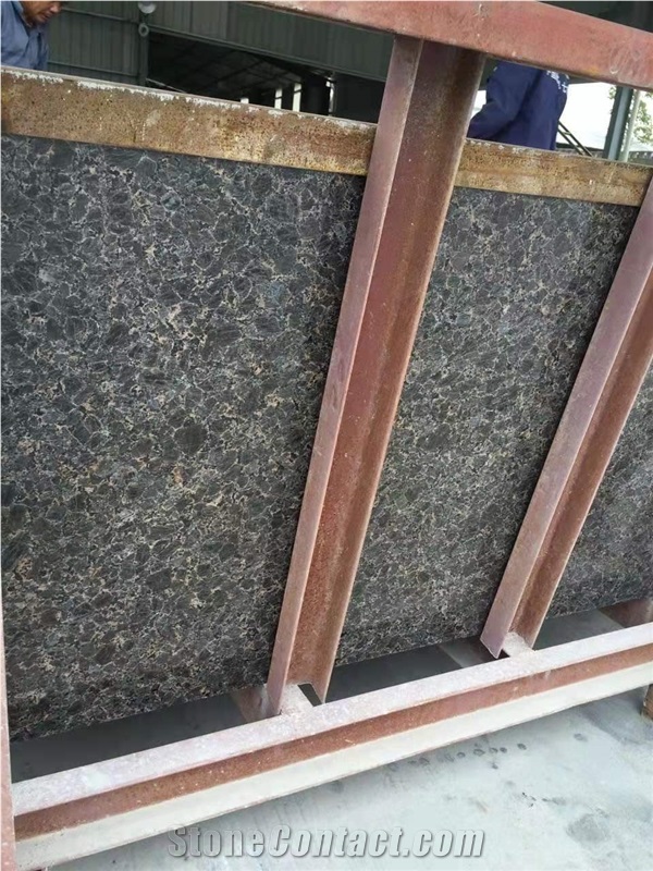 Natural Stone Brown Cut To Size Granite Floor Tiles