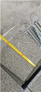 Dark Green Granite Stone Pavers, Bush Hammered Paving Stone