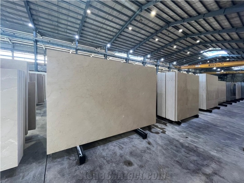 Cream Dehbid Marble Slabs, Dehbid Beige Marble Slabs From Iran ...