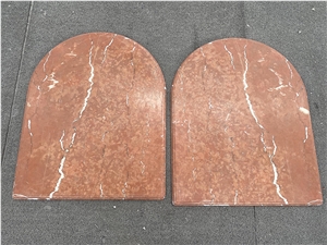 Alicante Rosso Marble Composite Honeycomb Backed Coffee Tabletops