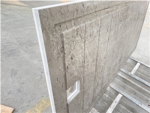 Carso Grey Marble Laminated Sintered Stone Composite Stone Panels For Floor