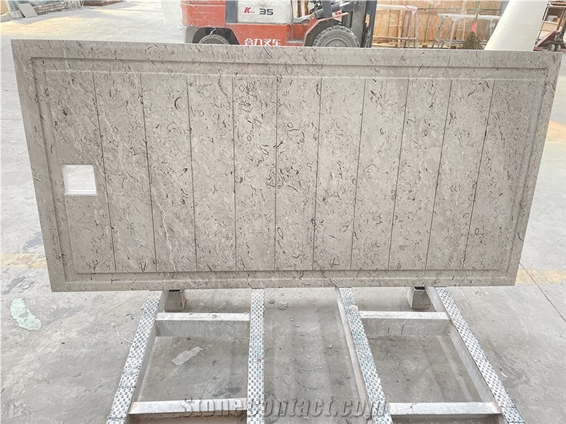 Carso Grey Marble Laminated Sintered Stone Composite Stone Panels For Floor