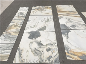 Lightweight Landscape Painting Marble Thin Composite Panel