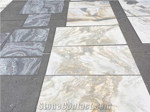 Lightweight Nature Marble Landscape Painting Composite Panel