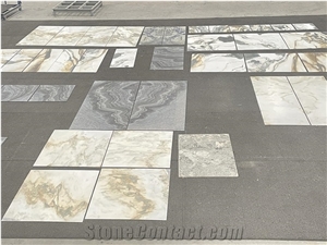 Marble Stone Composite Panel For Luxury Car Interiors Pad