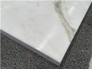 Panda White Marble Laminated Composite Panel For Wall/Floor