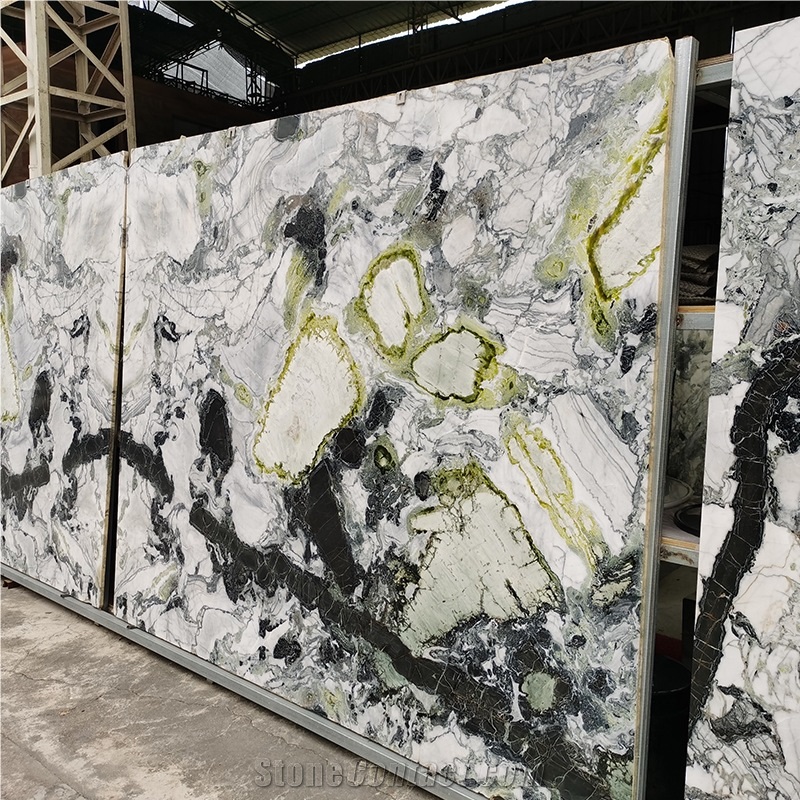 Ice Jade Green Marble Primavera Marble Slabs And Tiles