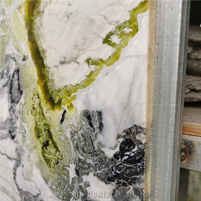 Ice Jade Green Marble Primavera Marble Slabs And Tiles
