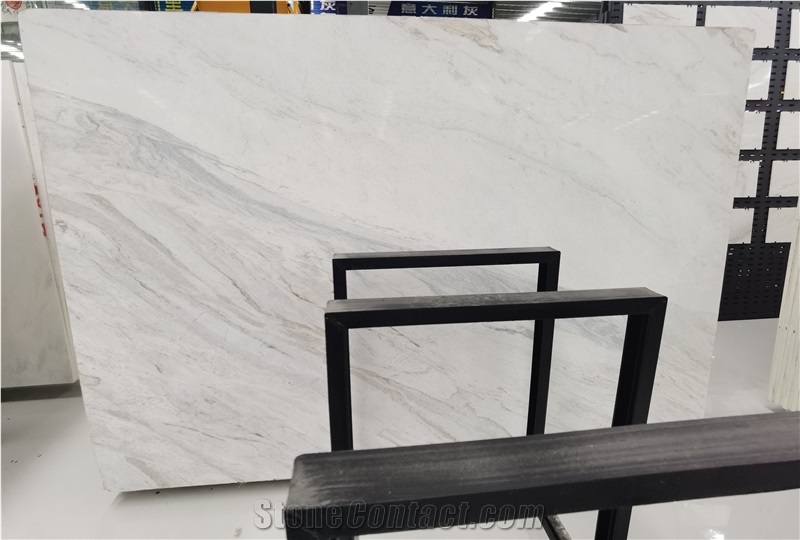 China Popular White Marble Polished Slab With Good Price