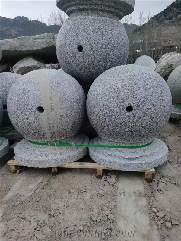 Car Parking Stone Ball,G603 Polished Ball for Parking from China