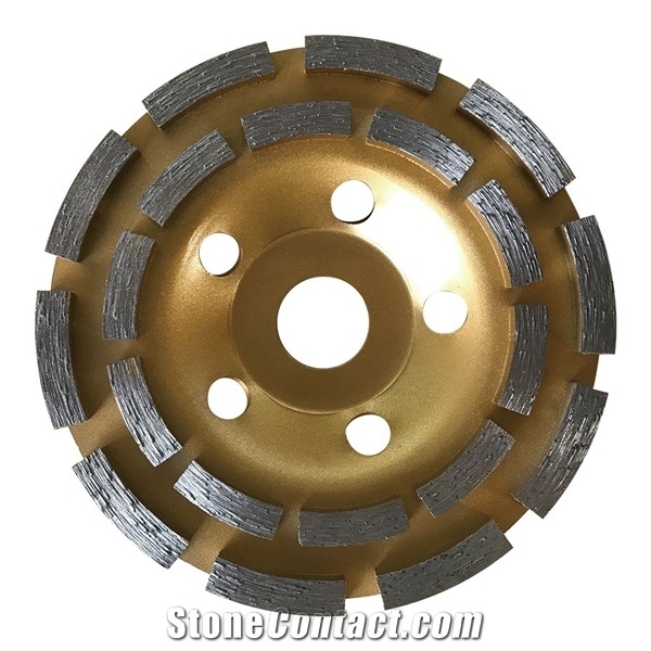 Diamond Double Row Cup Wheel Tool, Polishing And Grinding Abrasives