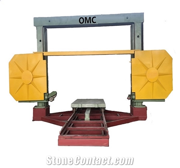CNC Diamond Wire Stone Saw Machine For Cutting Marble And Granite