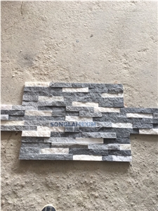 Mix Color Stacked Stone Cladding