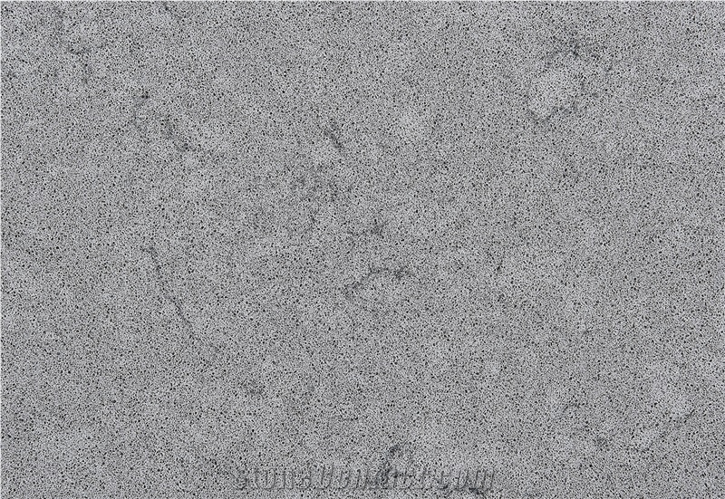 MH5055 Artificial Grey Quartz Stone Slabs