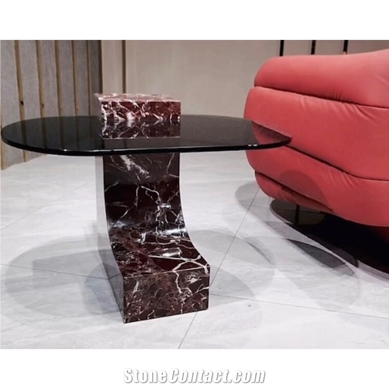 Rosso Levanto Marble Tiles Italian Dark Red Floor Tile