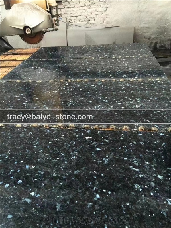 Emeralad Pearl Granite Tiles & Slabs, Green Star