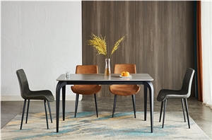 Amarni Grey Sintered Stone Dining Table BS-LSJ-02