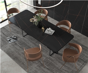 Classical Lauren Black Dining Table BS-JS-MS762615PB021Y