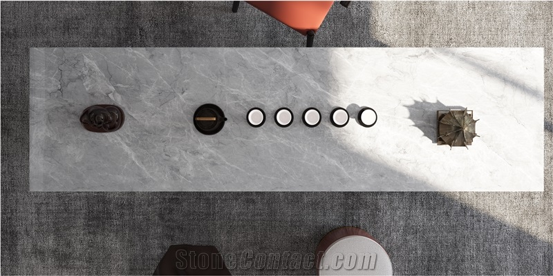 Popular Armani Grey Sintered Stone Dining Table BS-JS-SC635