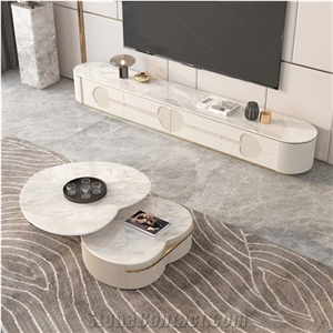 Popular Gold Time Sintered Stone Table Top BS-JJ-6699