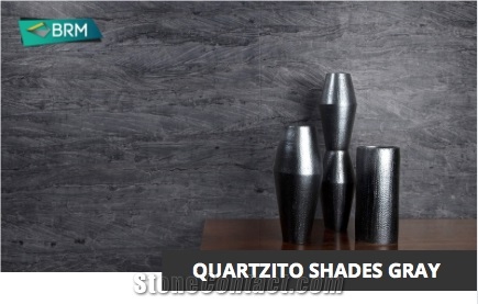 Quartzito Shades Grey Quartzite Slabs
