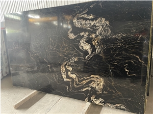 Brazil Magma Gold Granite Brazil Cosmic Gold Granite Slab