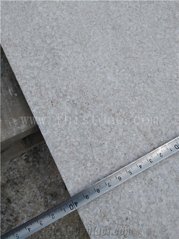 Golden White Quartzite Flamed Paver White Stone Paver Tile