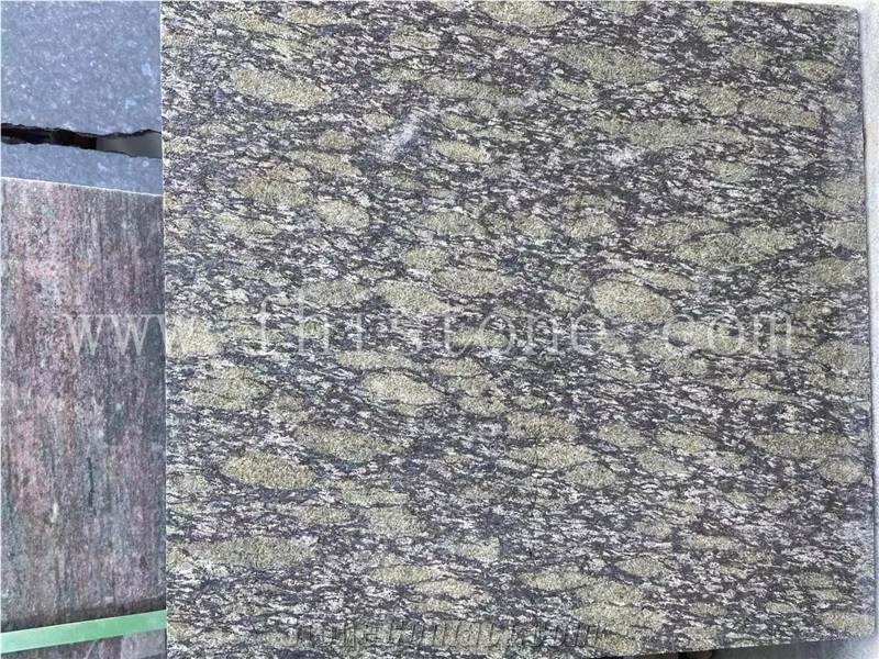 New Olive Green Verde Springbok Granite Verde Maritaca