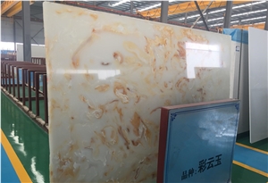High Polished Artificial Onyx Slabs