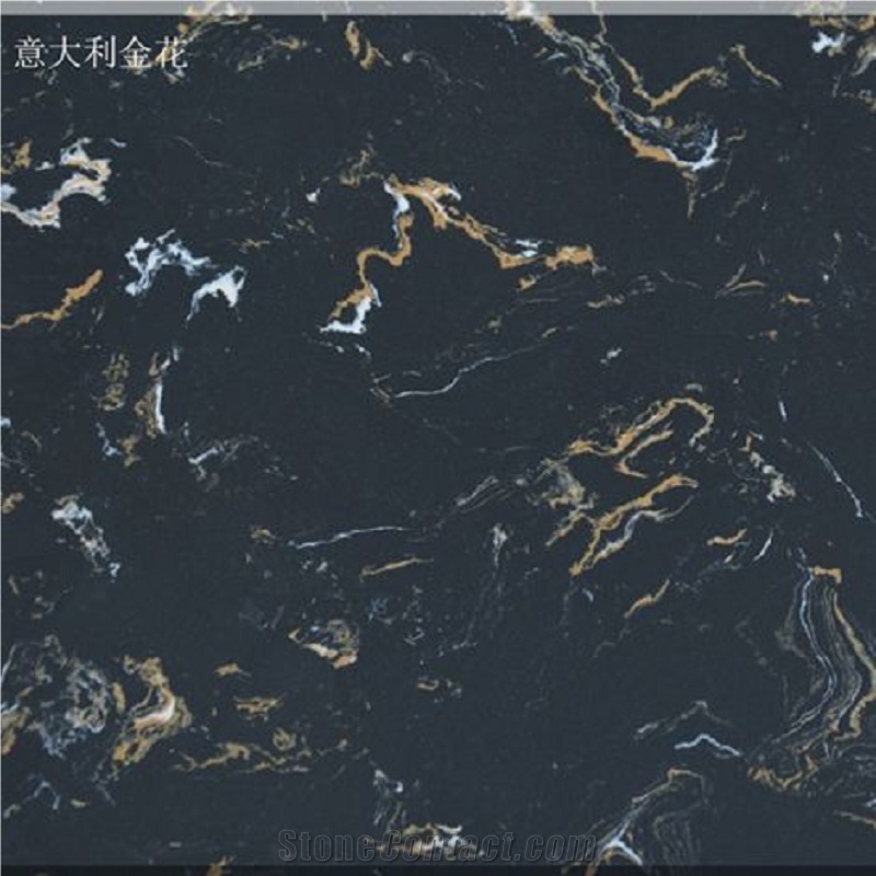 Honed Surface High Quality Artificial Marble Slabs
