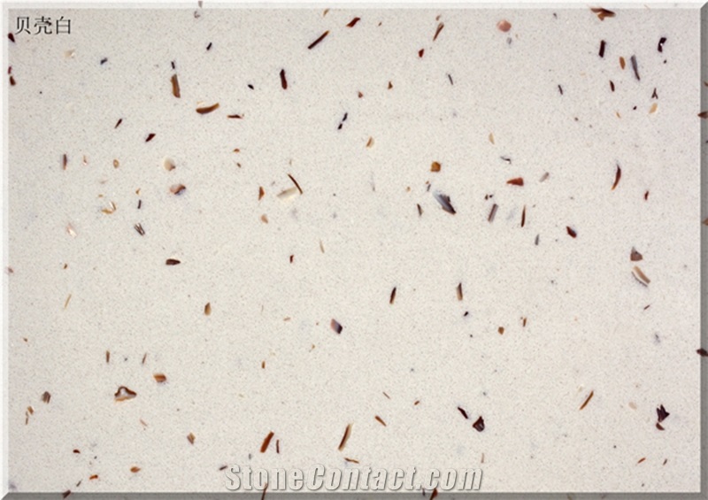 Solid Color Engineered Stone Floor Cladding