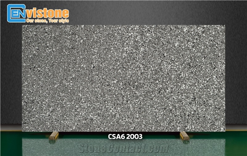 CSA62003 - Brown Terrazzo Engineered Quartz Slabs
