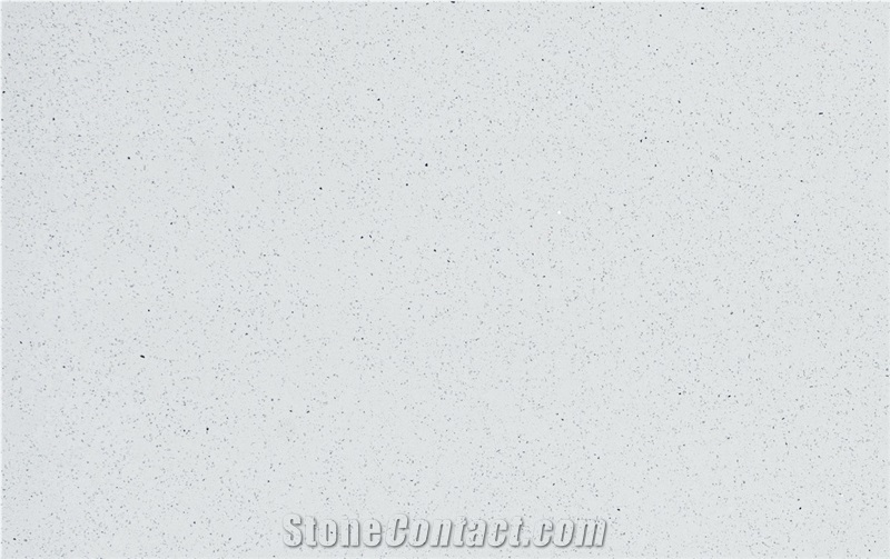 CSC12002 - White Crystal Quartz Slabs,Engineered Stone